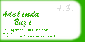 adelinda buzi business card